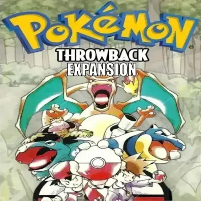Pokémon Throwback Unofficial Expansion - imagem ilustrativa